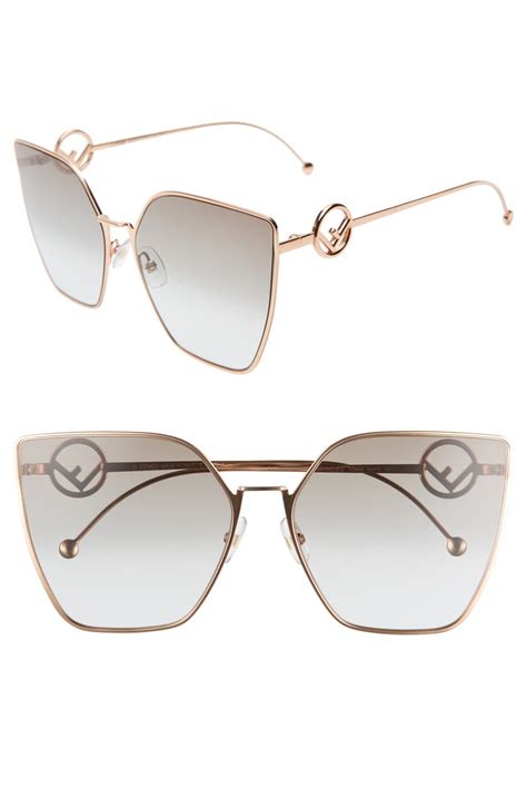 fendi gold copper sunglasses|Women's Designer Sunglasses .